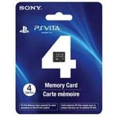 PS Vita 4GB Memory Card – official storage card for PlayStation Vita